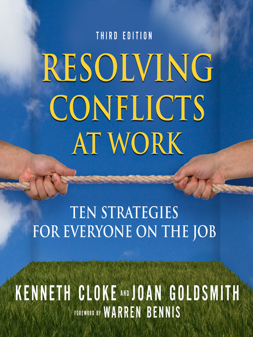 Title details for Resolving Conflicts at Work by Kenneth Cloke - Available
